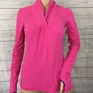 LULULEMON Run Briskly Pullover Mock Neck